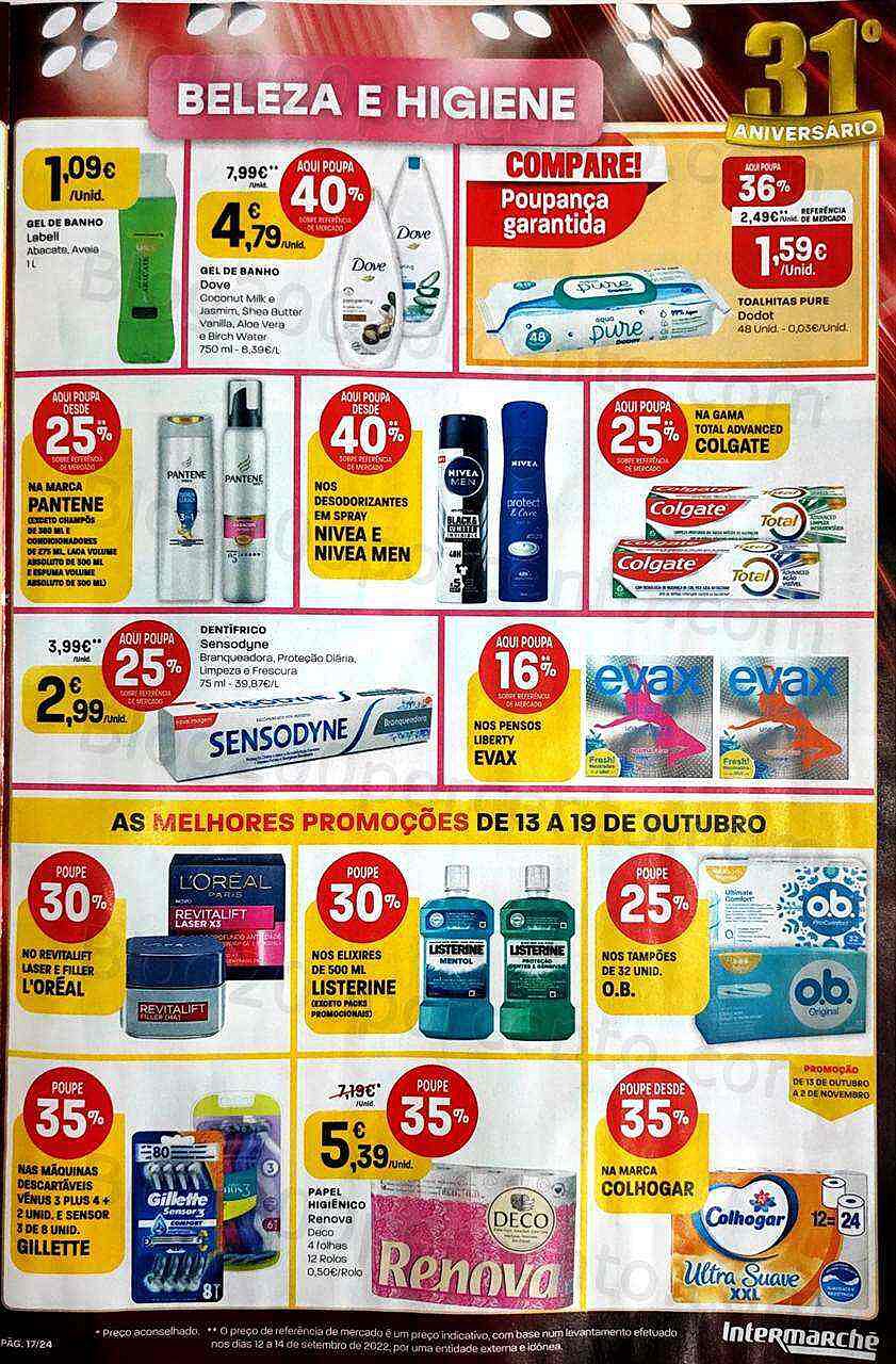 Antevisão Folheto INTERMARCHÉ Contact Promoções de 13 a 19 outubro