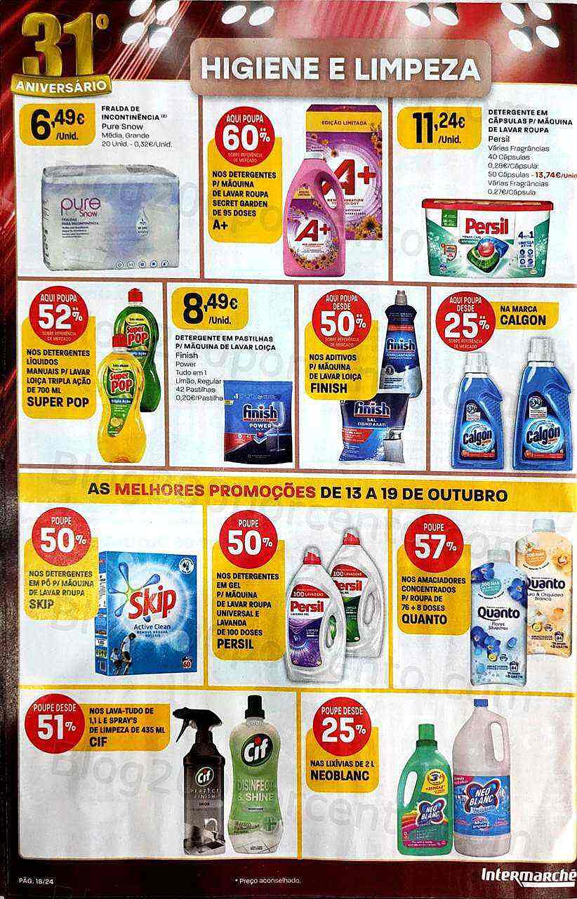 Antevisão Folheto INTERMARCHÉ Contact Promoções de 13 a 19 outubro