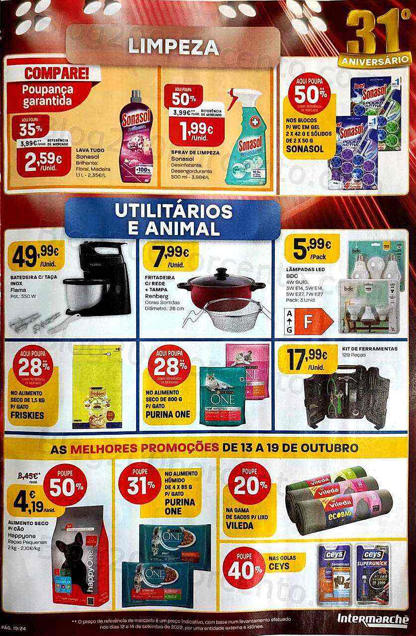Antevisão Folheto INTERMARCHÉ Contact Promoções de 13 a 19 outubro