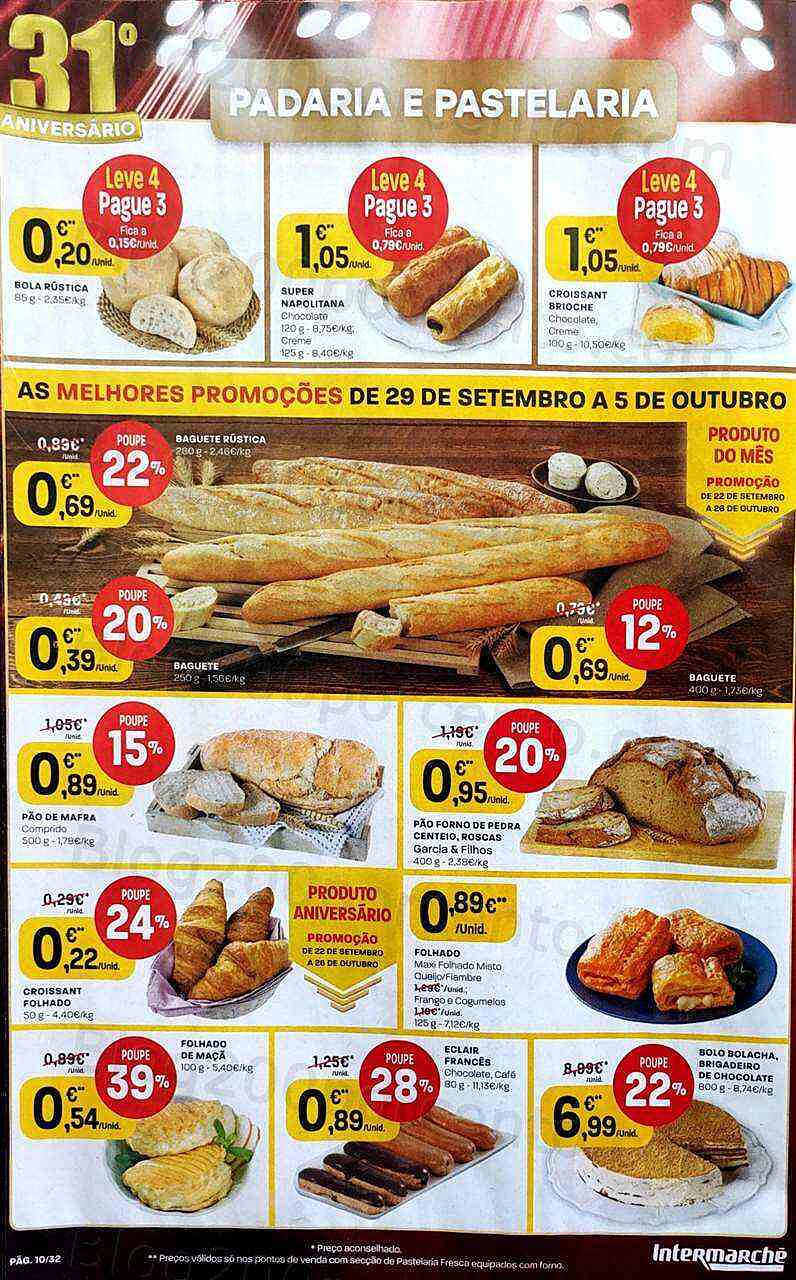 Antevisão Folheto INTERMARCHÉ Promoções de 29 setembro a 5 outubro