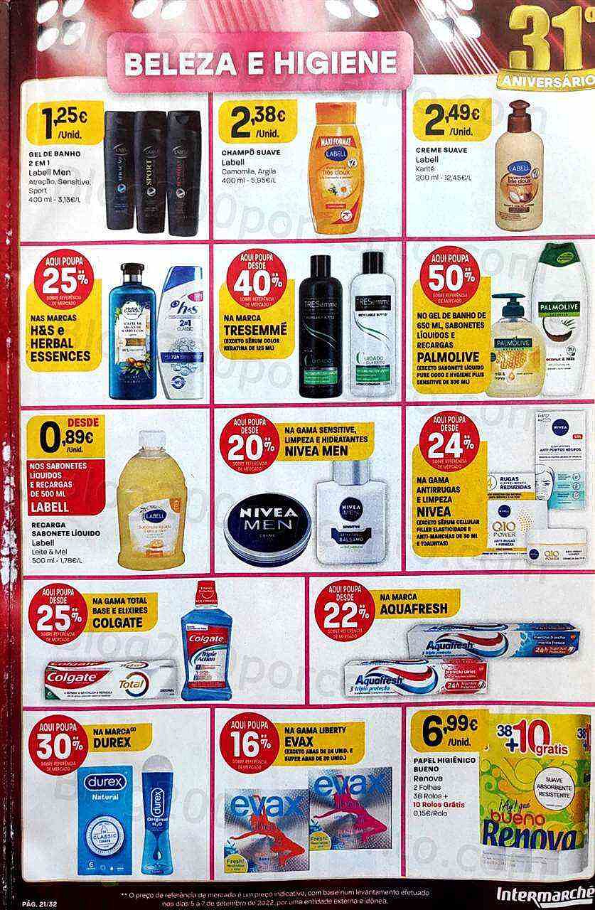 Antevisão Folheto INTERMARCHÉ Promoções de 29 setembro a 5 outubro
