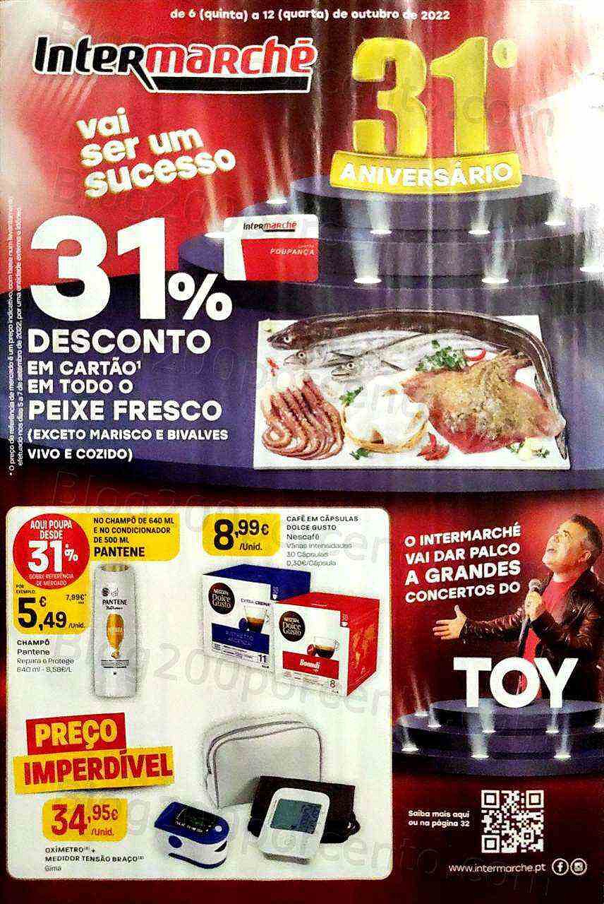 Antevisão Folheto INTERMARCHÉ Promoções de 6 a 12 outubro