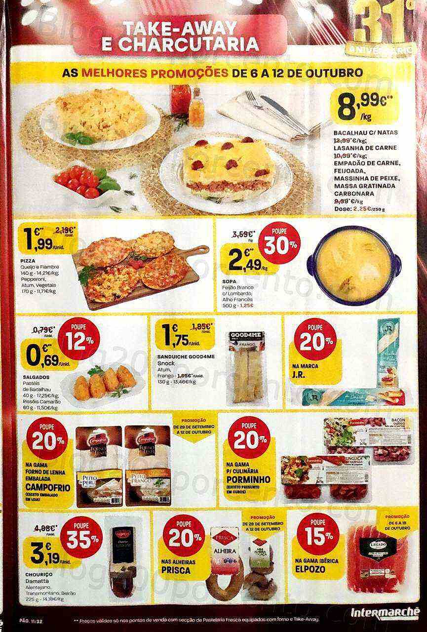 Antevisão Folheto INTERMARCHÉ Promoções de 6 a 12 outubro