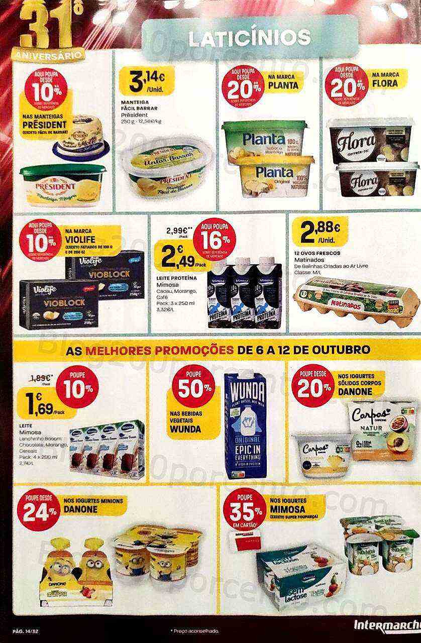 Antevisão Folheto INTERMARCHÉ Promoções de 6 a 12 outubro