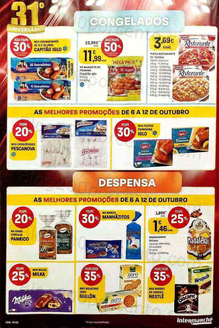 Antevisão Folheto INTERMARCHÉ Promoções de 6 a 12 outubro