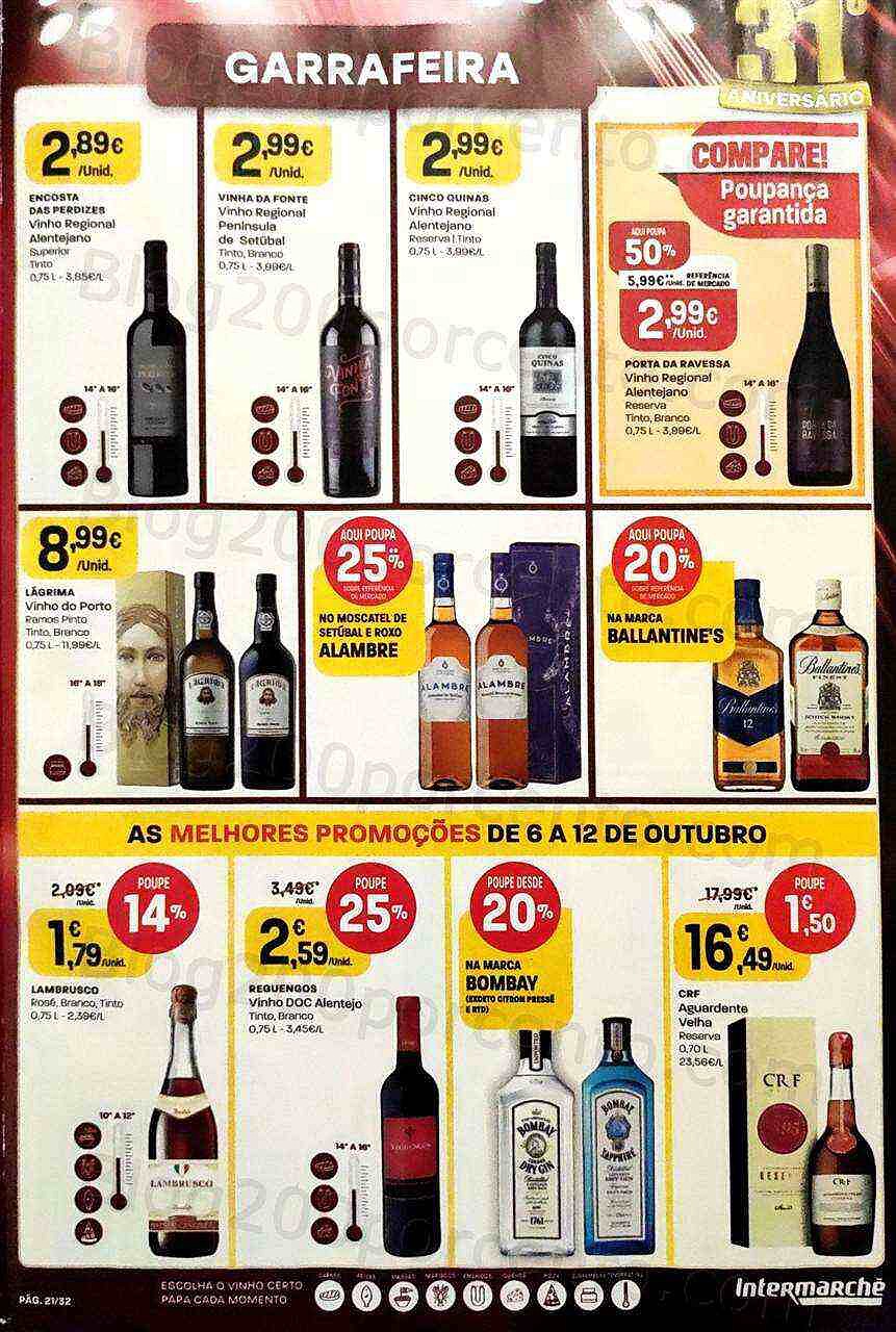 Antevisão Folheto INTERMARCHÉ Promoções de 6 a 12 outubro
