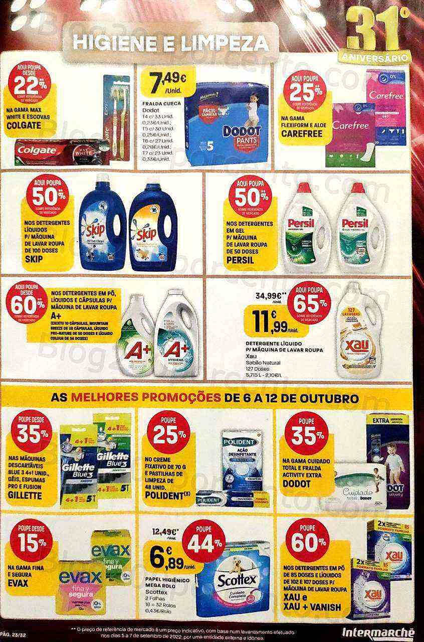 Antevisão Folheto INTERMARCHÉ Promoções de 6 a 12 outubro