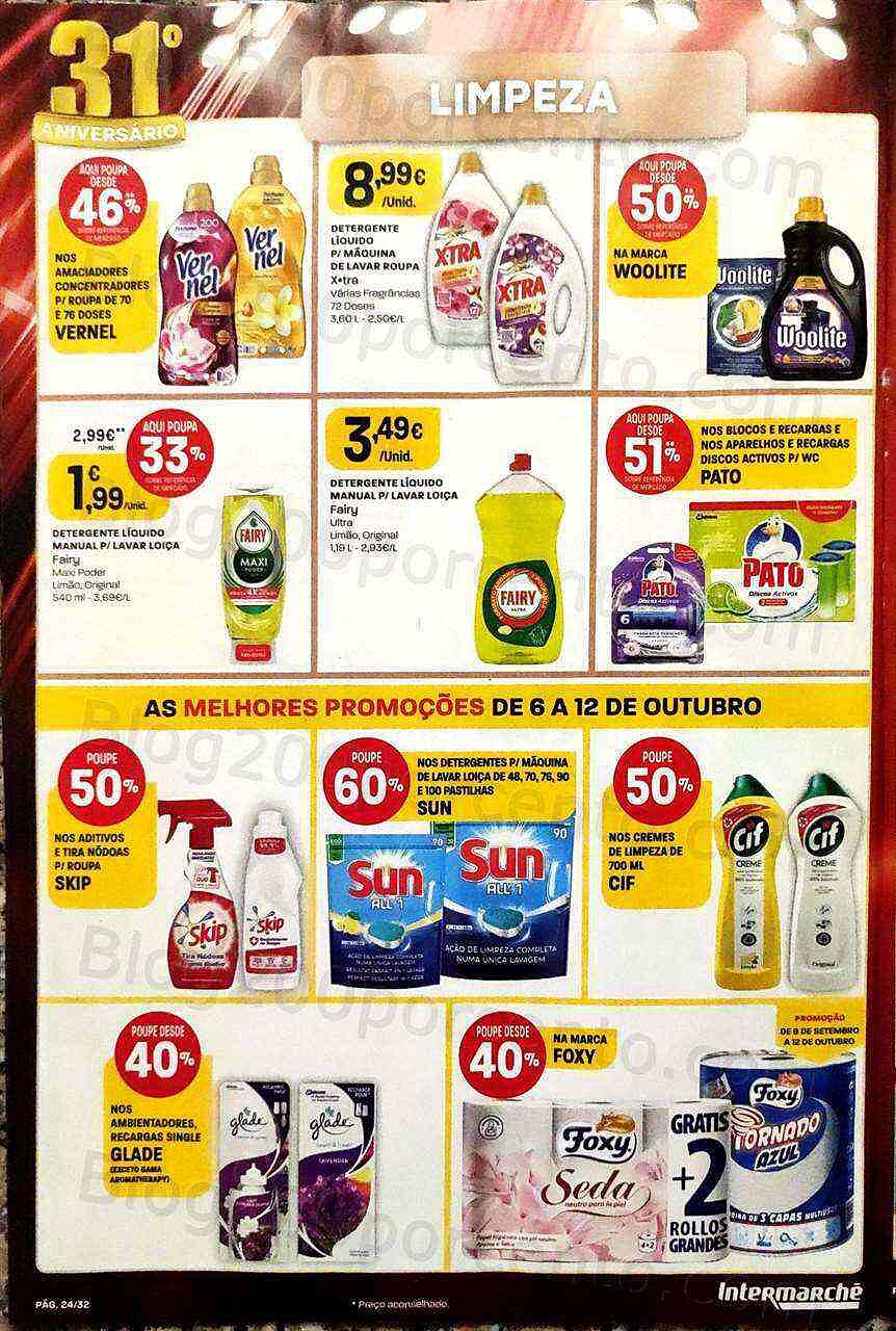 Antevisão Folheto INTERMARCHÉ Promoções de 6 a 12 outubro