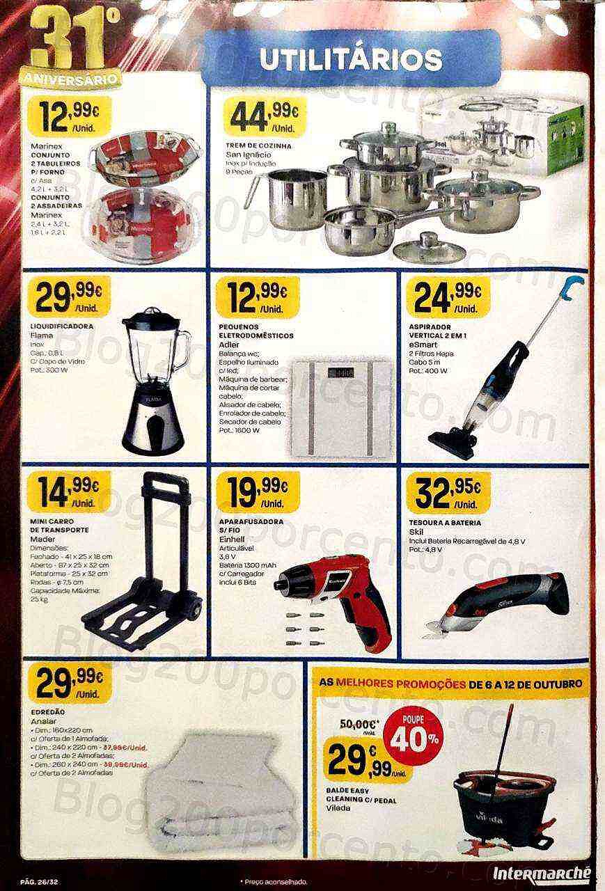 Antevisão Folheto INTERMARCHÉ Promoções de 6 a 12 outubro