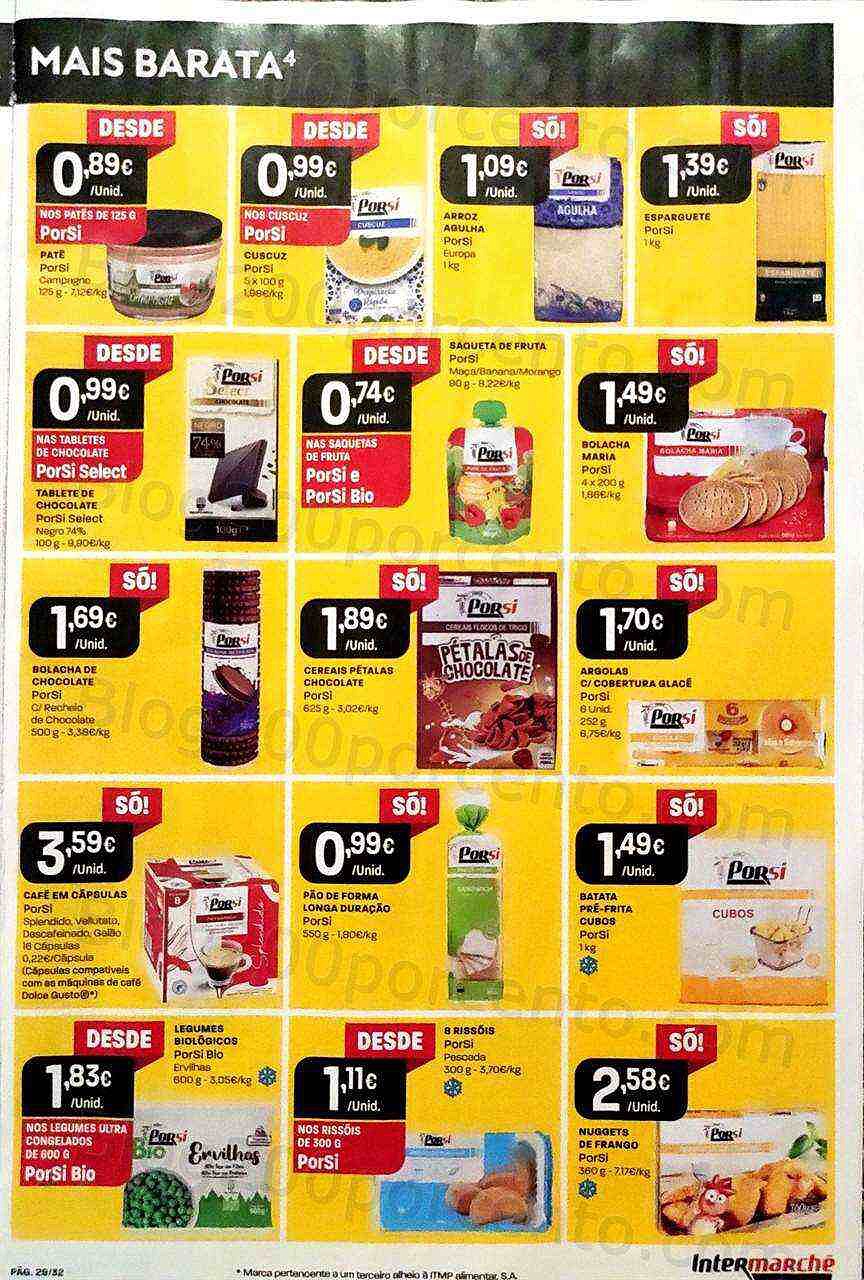 Antevisão Folheto INTERMARCHÉ Promoções de 6 a 12 outubro