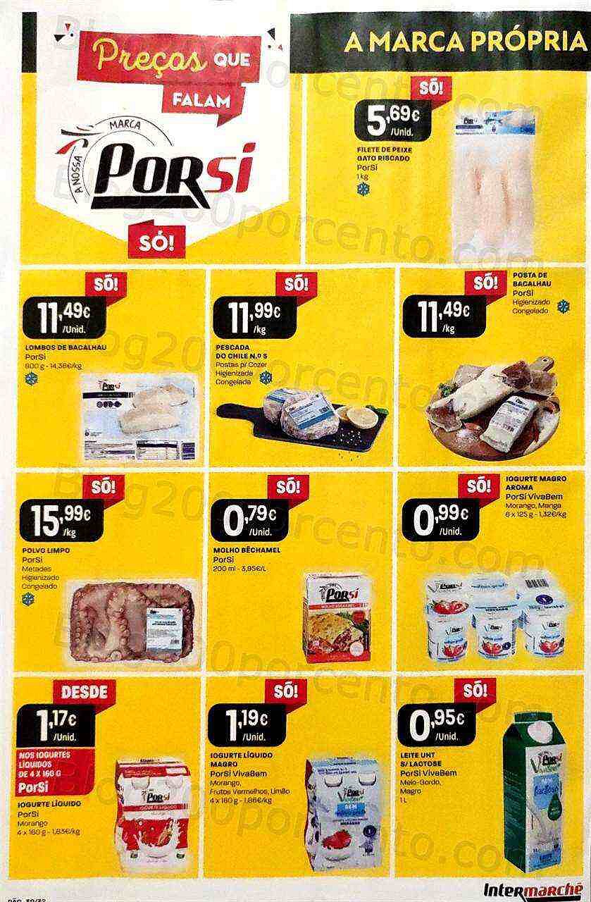 Antevisão Folheto INTERMARCHÉ Promoções de 6 a 12 outubro