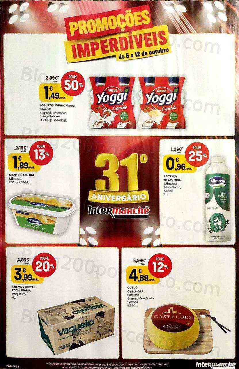 Antevisão Folheto INTERMARCHÉ Promoções de 6 a 12 outubro