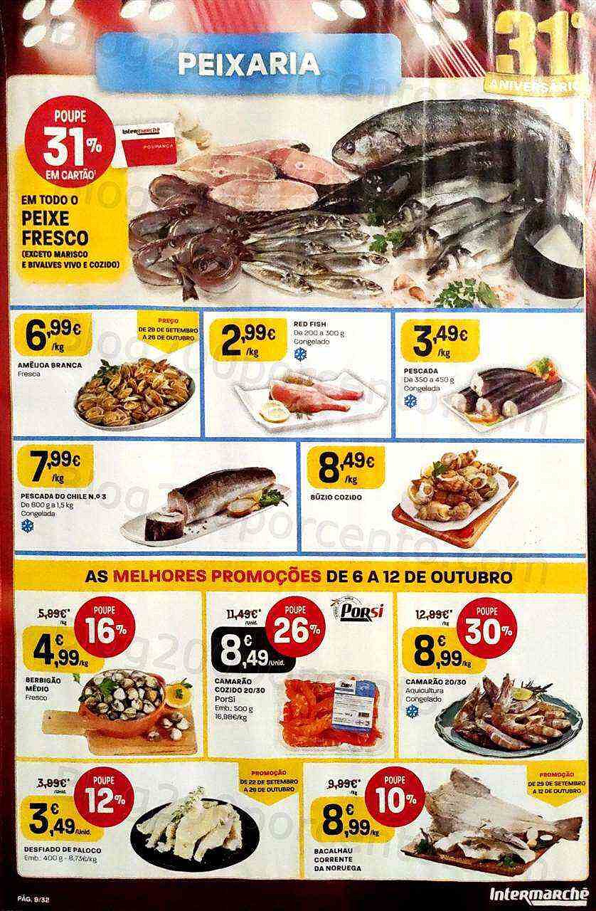 Antevisão Folheto INTERMARCHÉ Promoções de 6 a 12 outubro