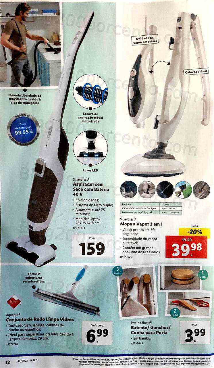 Antevisão Folheto LIDL Bazar Promoções a partir de 20 outubro