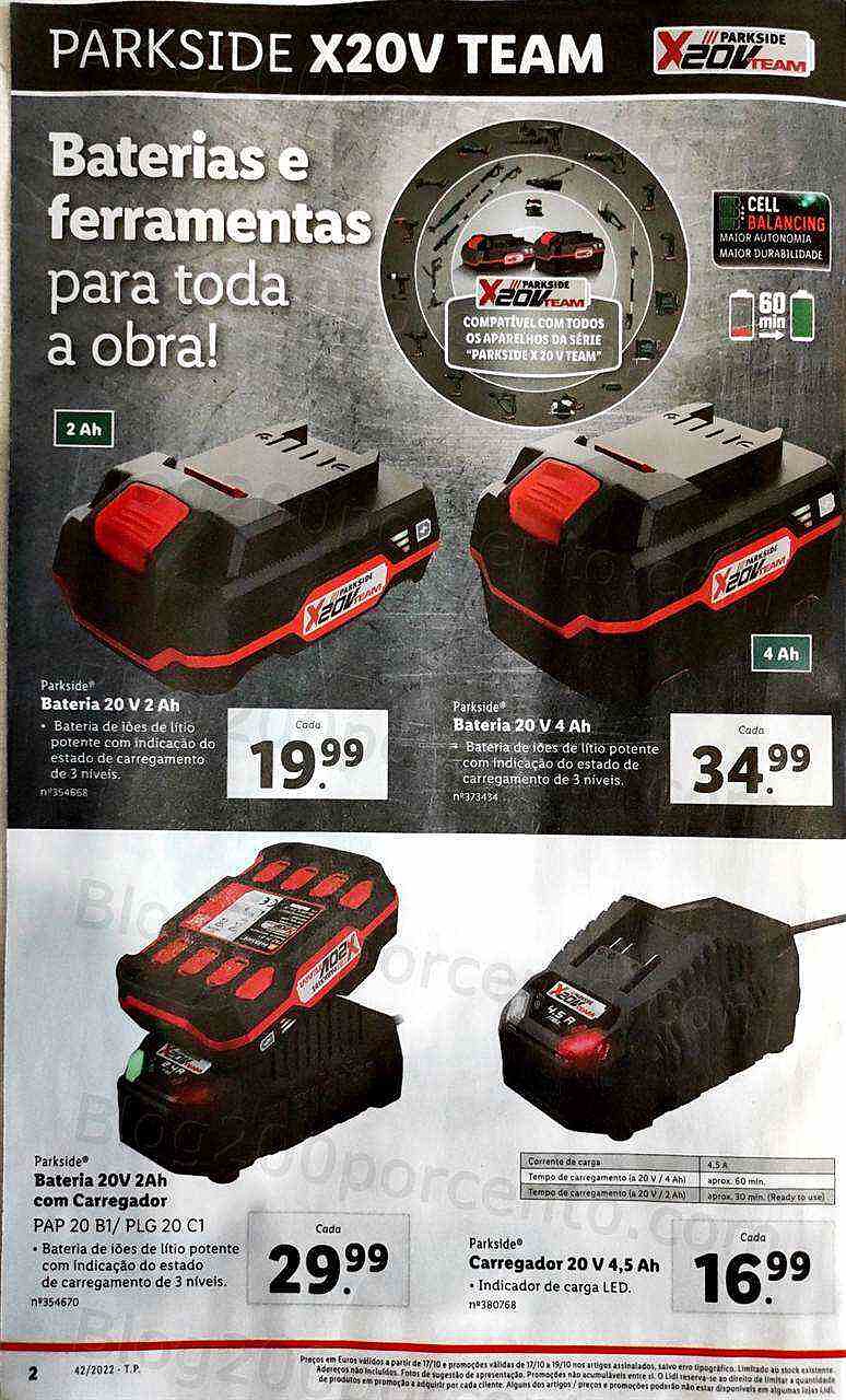 Antevisão Folheto LIDL Bazar Promoções a partir de 17 outubro