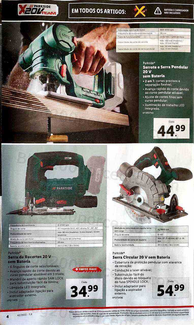 Antevisão Folheto LIDL Bazar Promoções a partir de 17 outubro