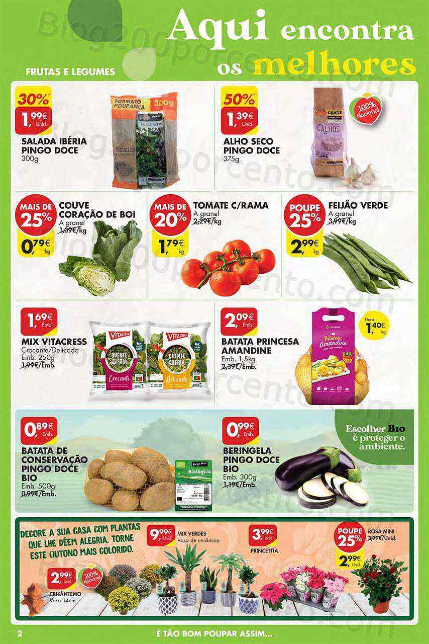 Antevisão Folheto PINGO DOCE Lojas Norte Promoções de 11 a 17 outubro