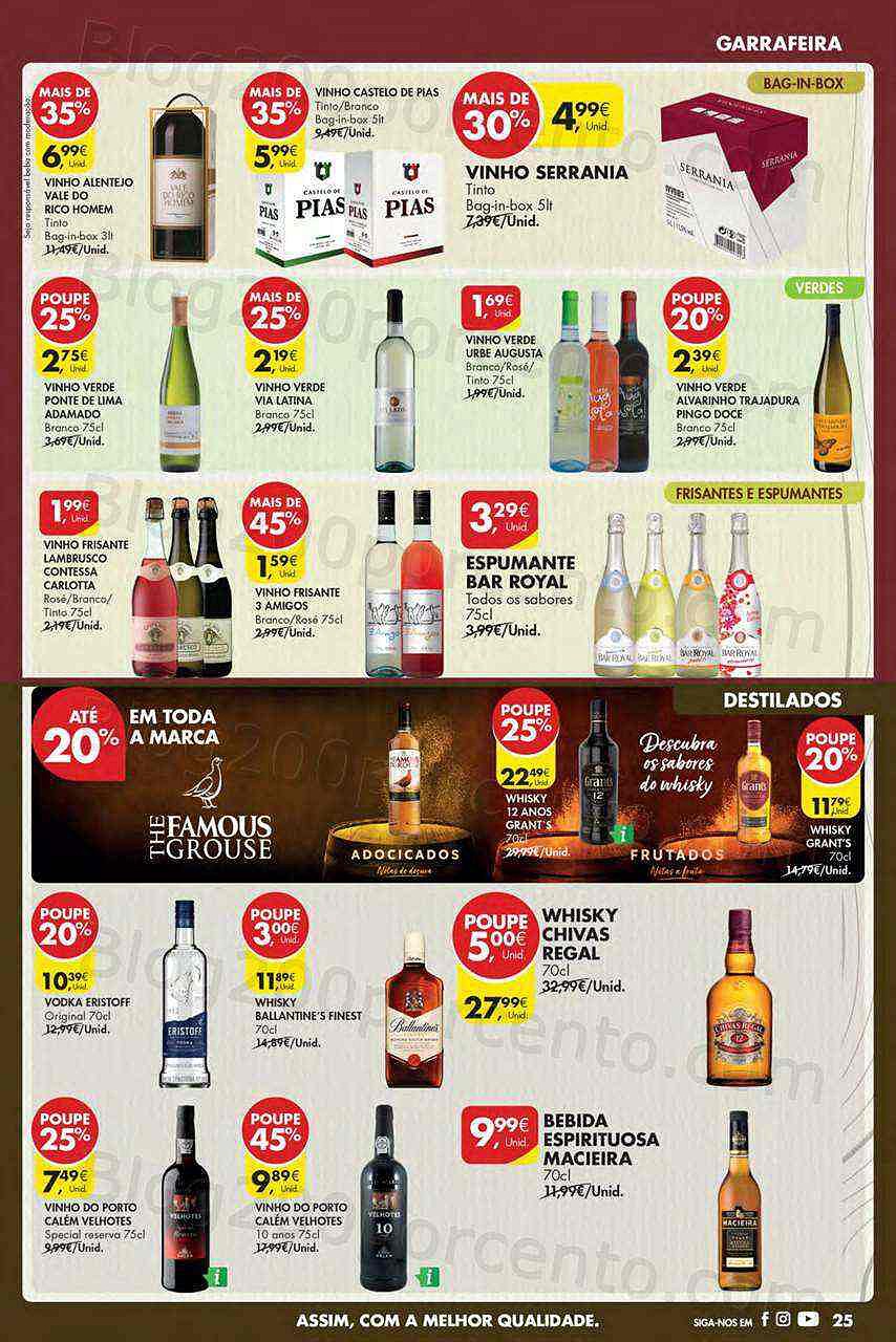 Antevisão Folheto PINGO DOCE Lojas Norte Promoções de 11 a 17 outubro