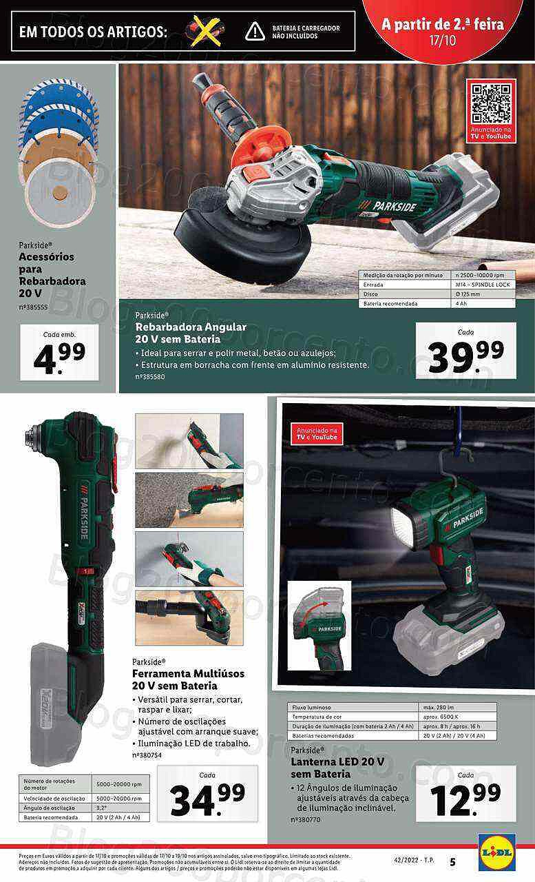 Antevisão Folheto LIDL Promoções de 17 a 23 outubro - Edição Digital