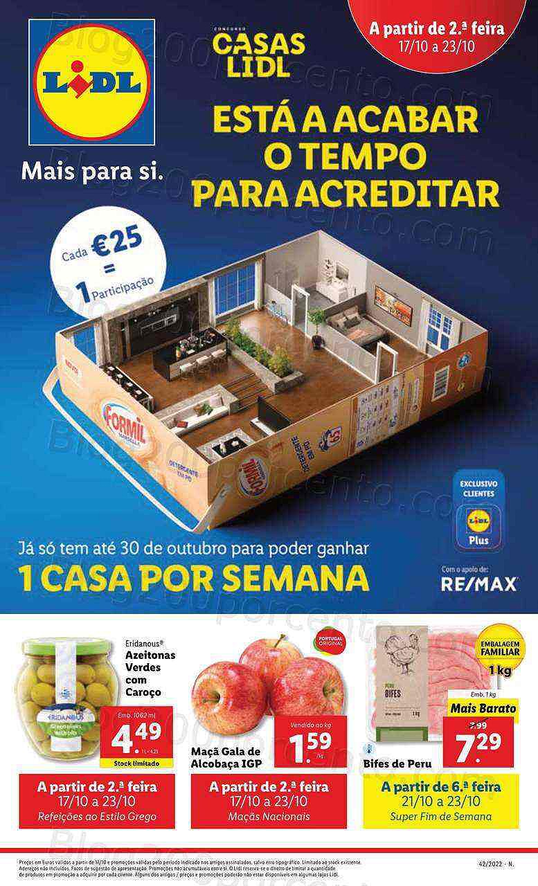 Antevisão Folheto LIDL Promoções de 17 a 23 outubro - Edição Digital