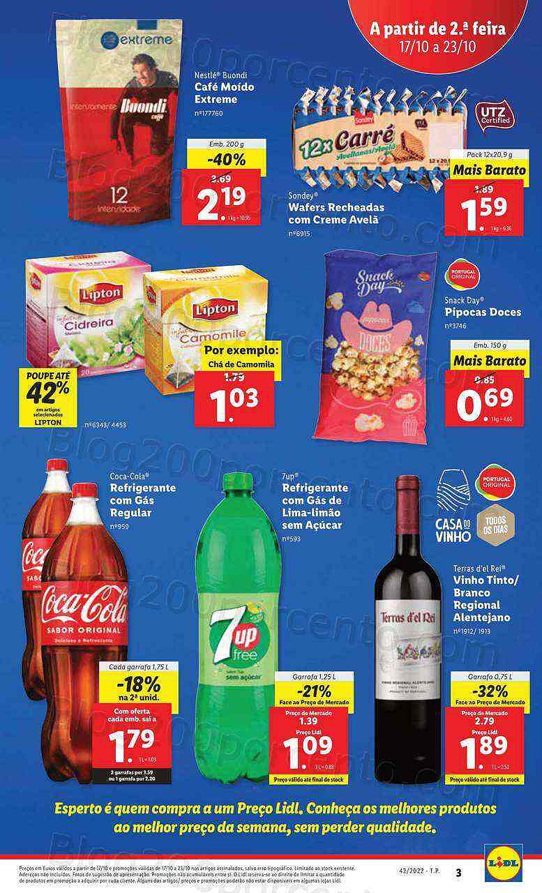 Antevisão Folheto LIDL Promoções de 17 a 23 outubro - Edição Digital