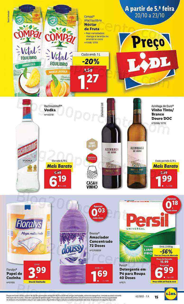 Antevisão Folheto LIDL Promoções de 17 a 23 outubro - Edição Digital