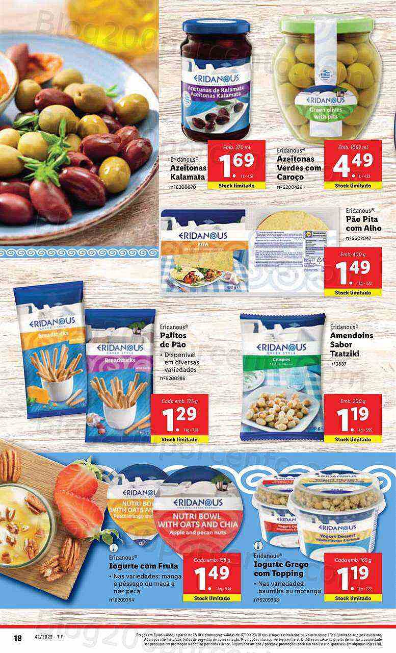 Antevisão Folheto LIDL Promoções de 17 a 23 outubro - Edição Digital