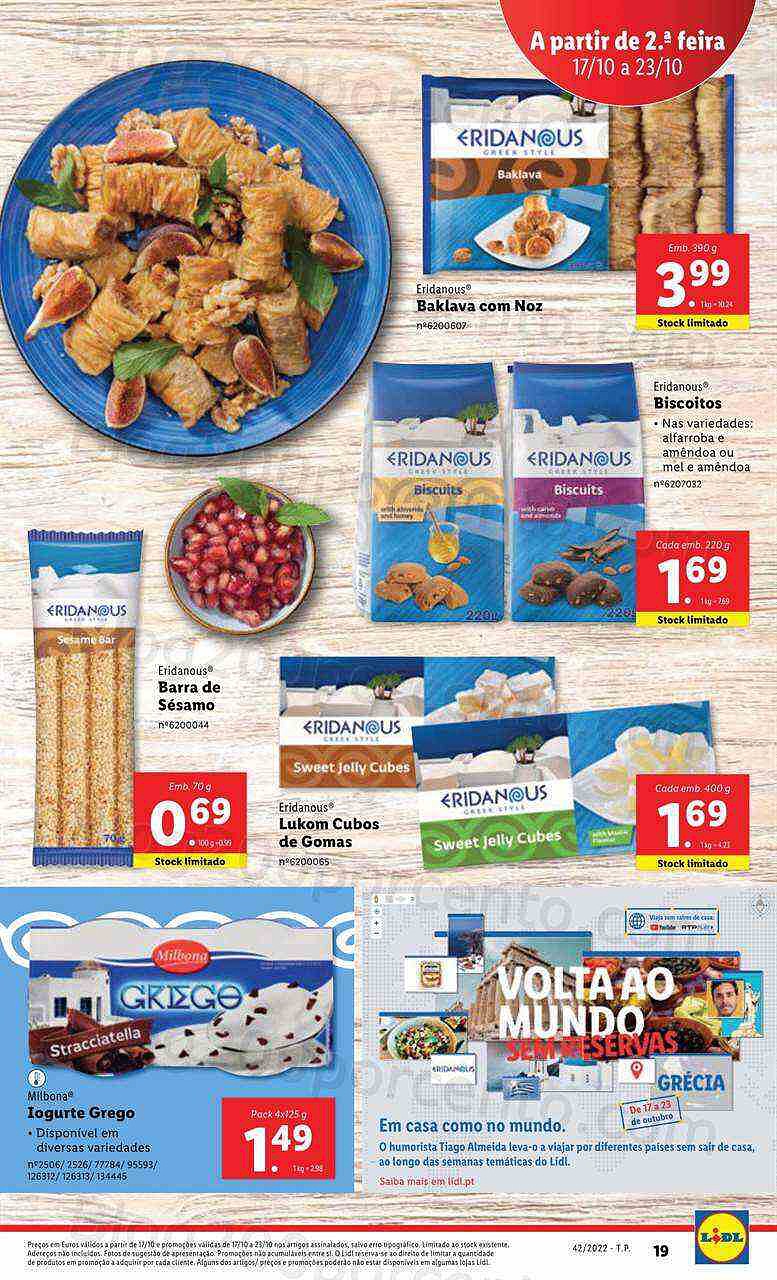 Antevisão Folheto LIDL Promoções de 17 a 23 outubro - Edição Digital
