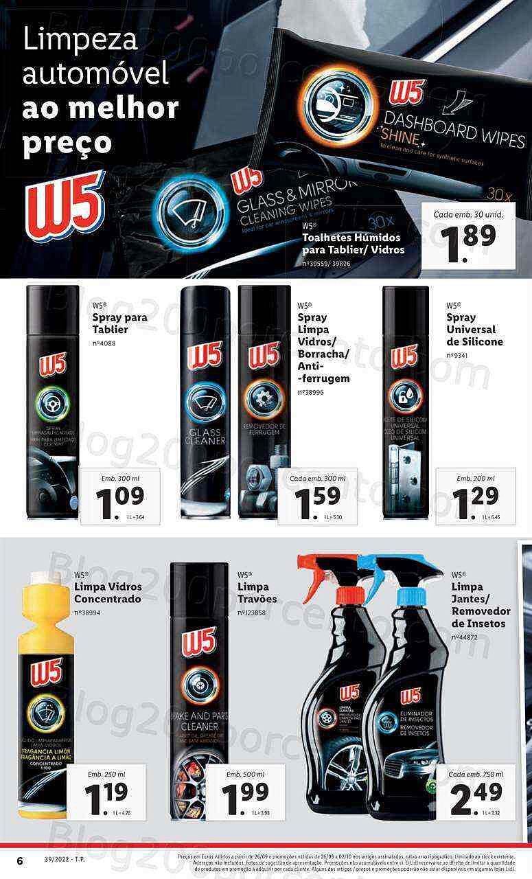 Antevisão Folheto LIDL Bazar Promoções de 26 setembro a 2 outubro