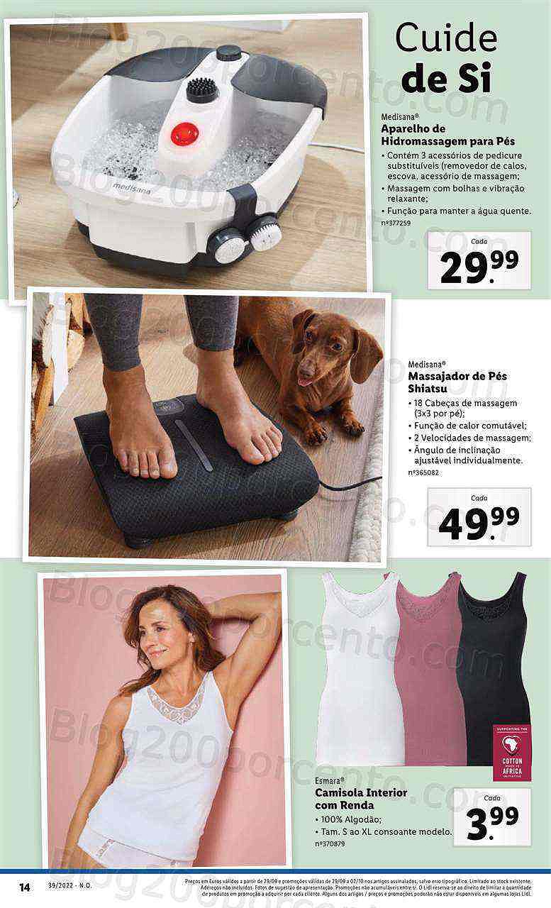 Antevisão Folheto LIDL Bazar Promoções de 26 setembro a 2 outubro