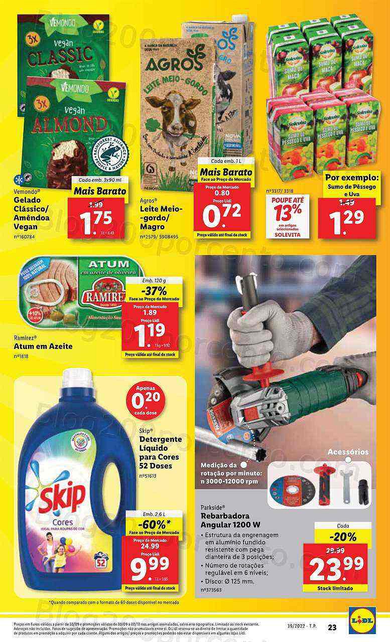 Antevisão Folheto LIDL Promoções de 26 setembro a 2 outubro