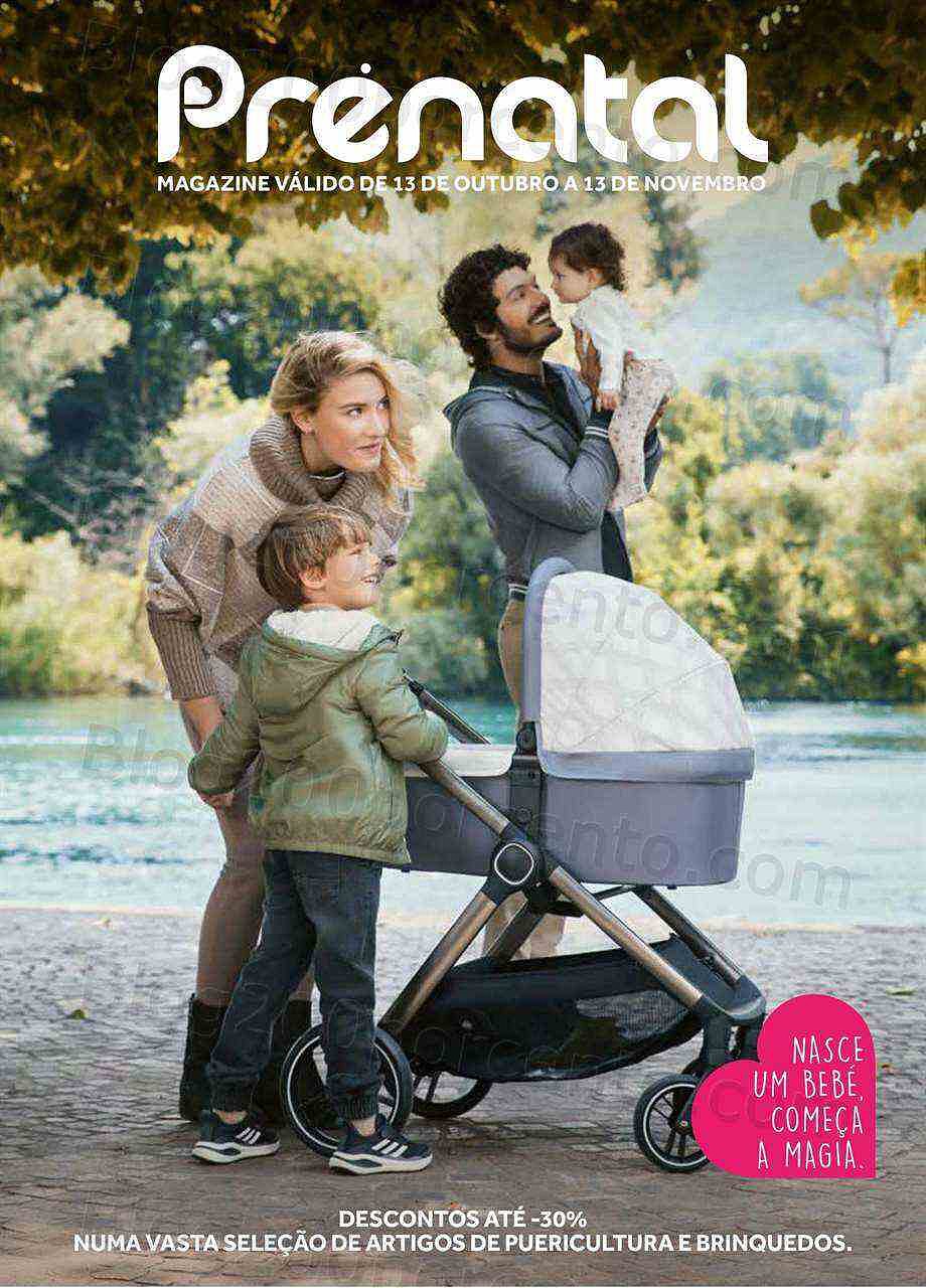 Antevisão Folheto PRÉNATAL Bebé Promoções de 13 outubro a 13 novembro