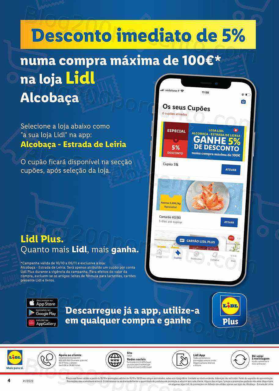 Antevisão Folheto LIDL Especial Bazar Promoções de 10 a 16 outubro