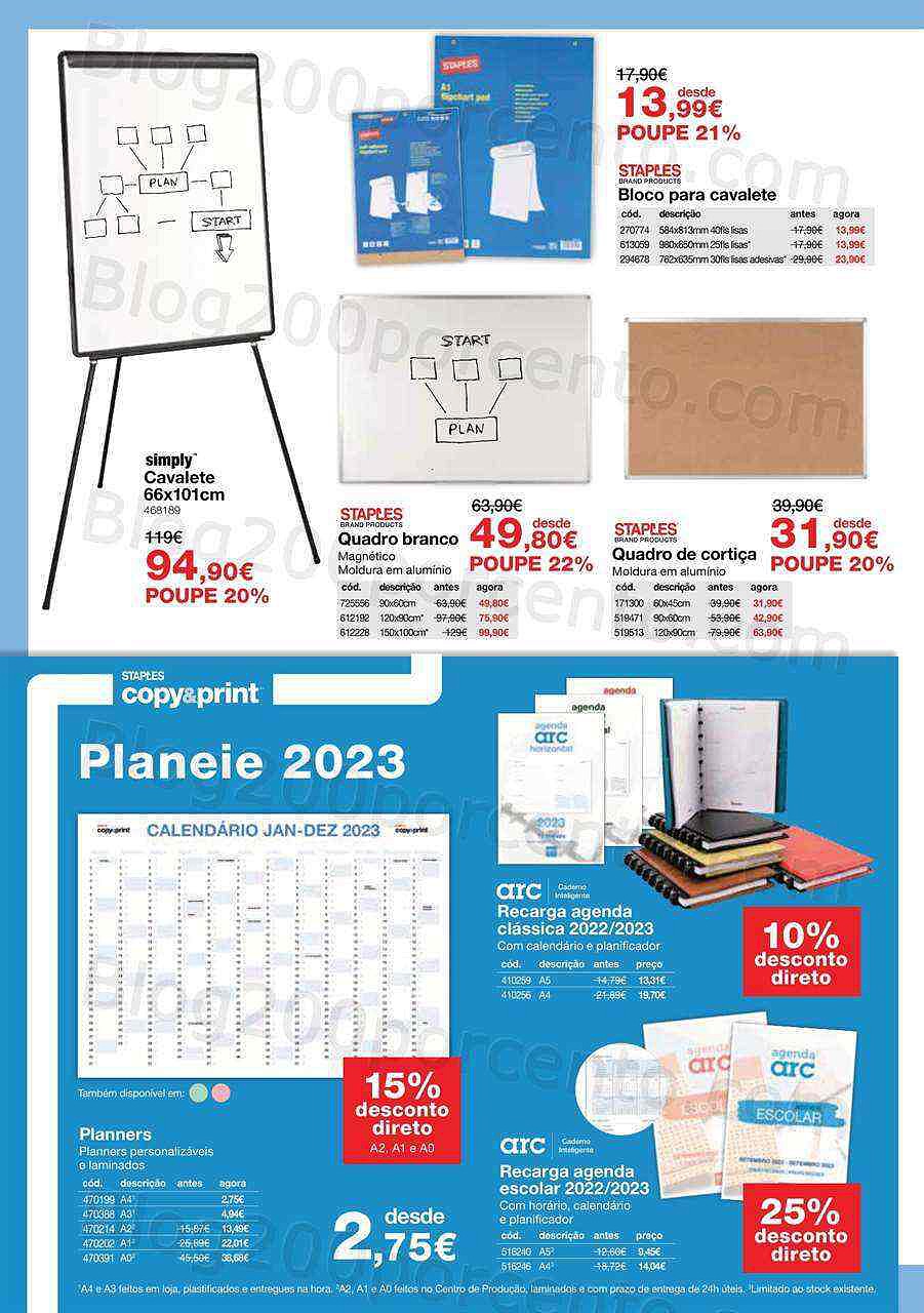 Antevisão Folheto STAPLES Promoções de 10 a 27 outubro