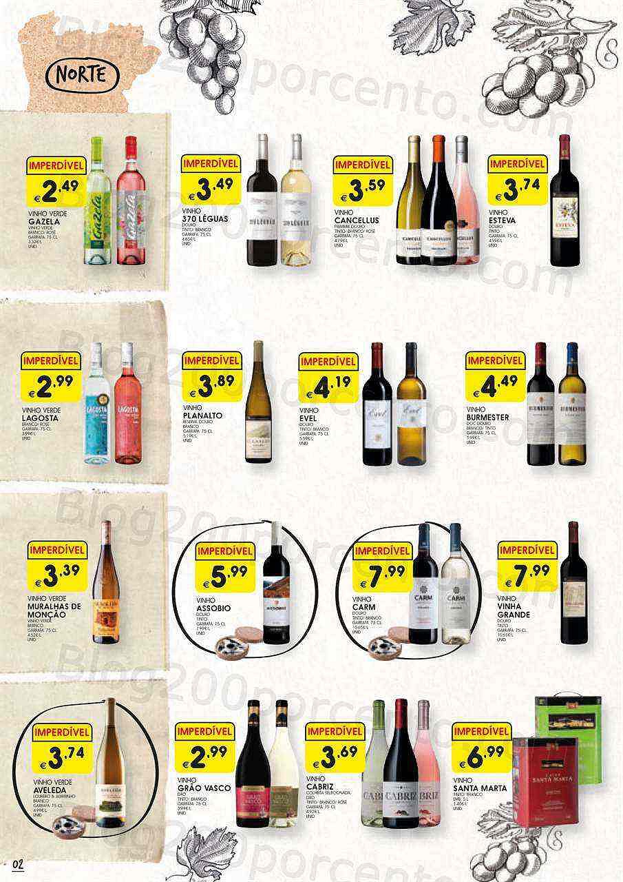Antevisão Folheto MEU SUPER Especial Vinhos Promoções de 22 setembro a 9 outubro