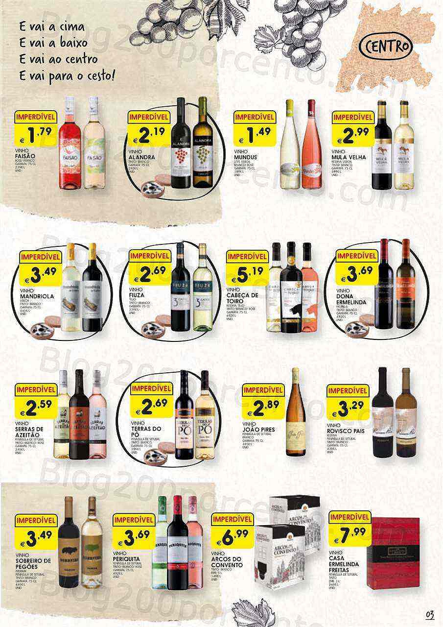 Antevisão Folheto MEU SUPER Especial Vinhos Promoções de 22 setembro a 9 outubro