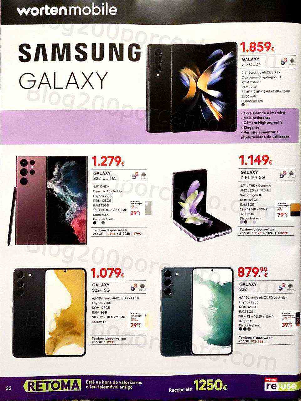 Antevisão Folheto WORTEN Mobile Promoções de 3 a 31 outubro