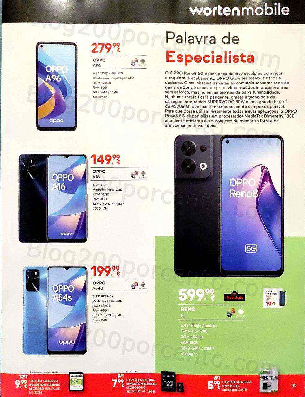 Antevisão Folheto WORTEN Mobile Promoções de 3 a 31 outubro