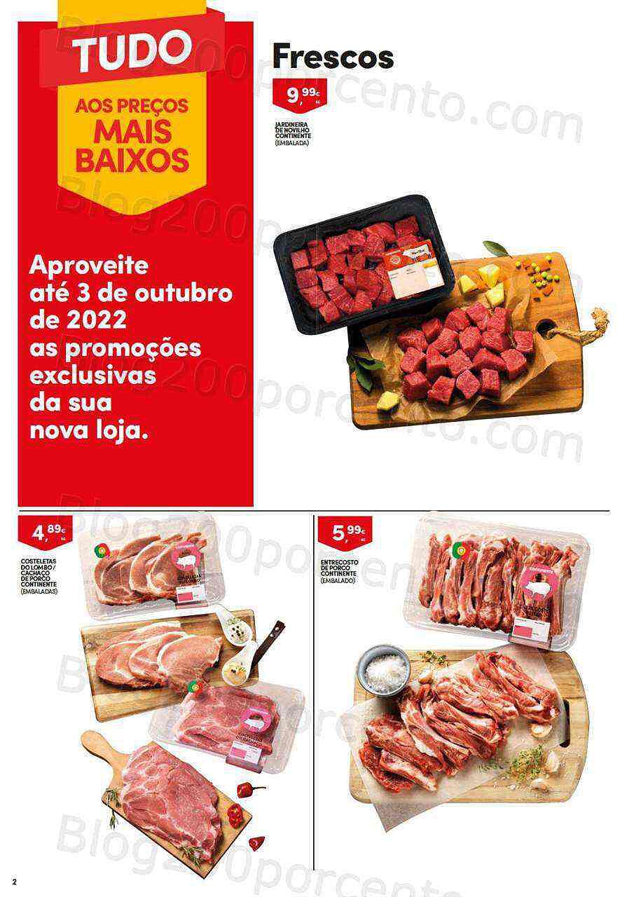 Antevisão Folheto CONTINENTE Bom Dia Aberturas Promoções de 28 setembro a 3 outubro