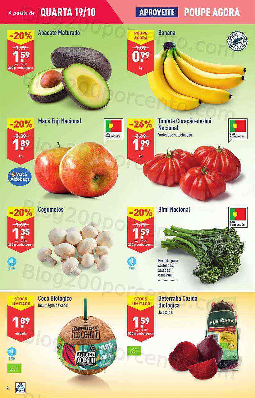 Antevisão Folheto ALDI Promoções de 19 a 25 outubro