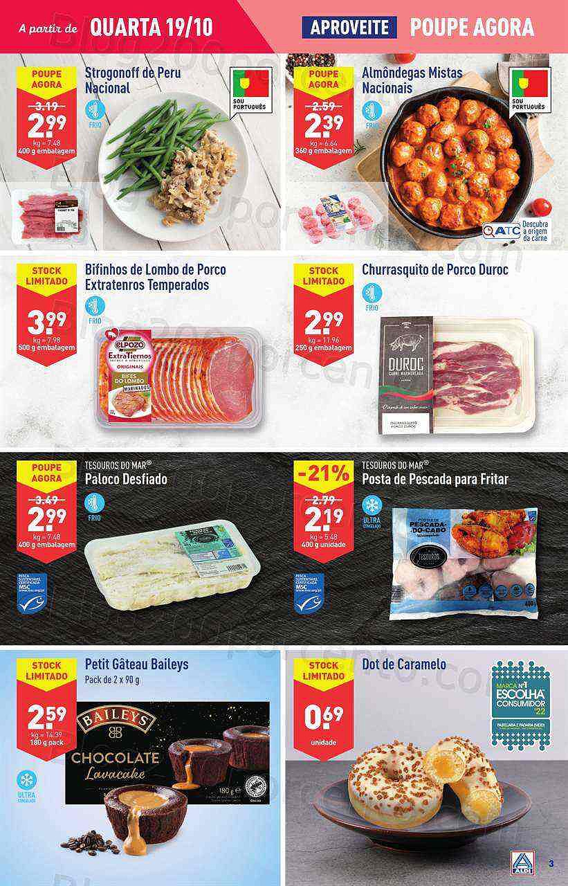 Antevisão Folheto ALDI Promoções de 19 a 25 outubro