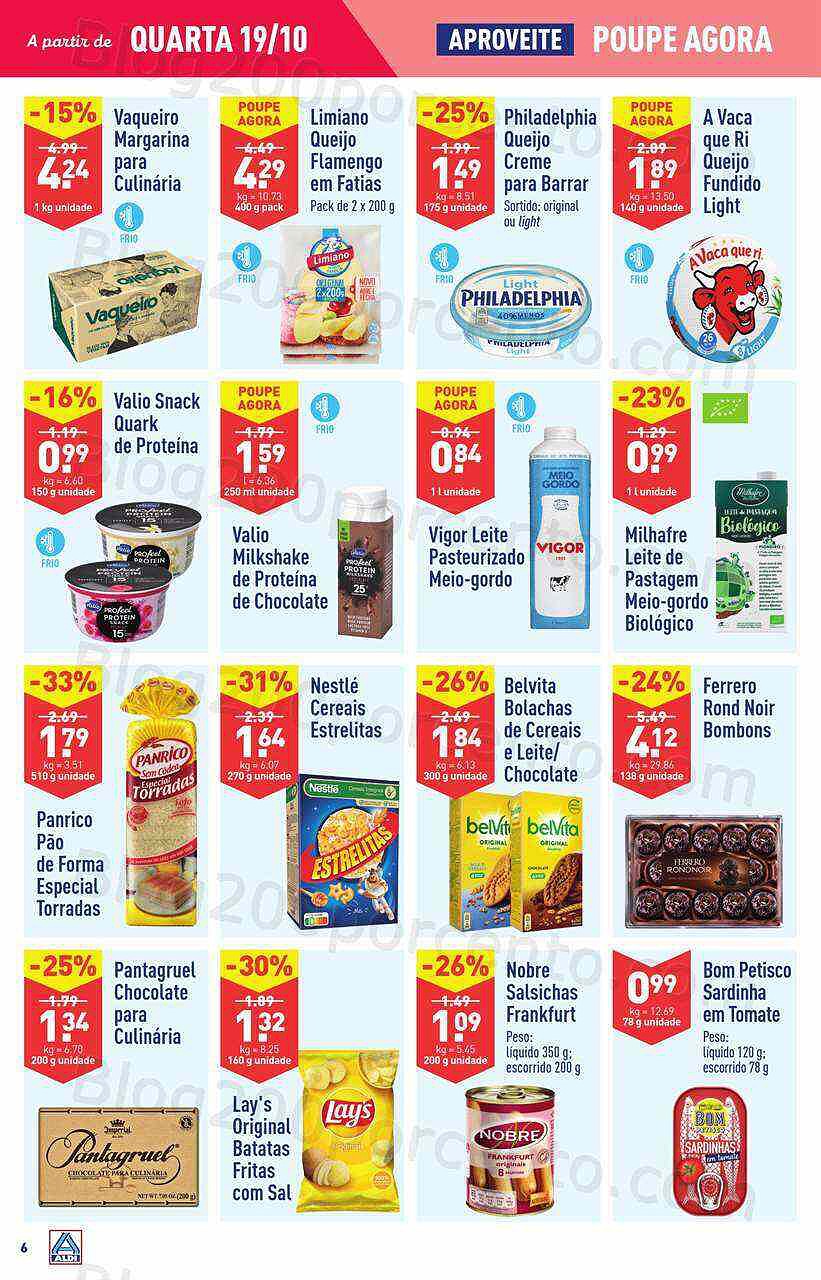 Antevisão Folheto ALDI Promoções de 19 a 25 outubro