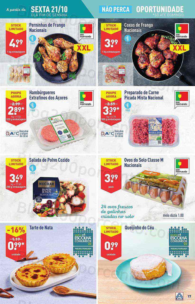 Antevisão Folheto ALDI Promoções de 19 a 25 outubro