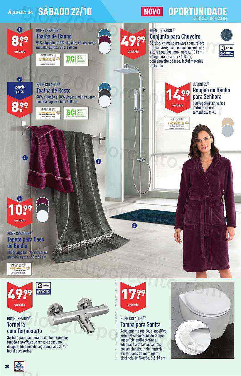 Antevisão Folheto ALDI Promoções de 19 a 25 outubro