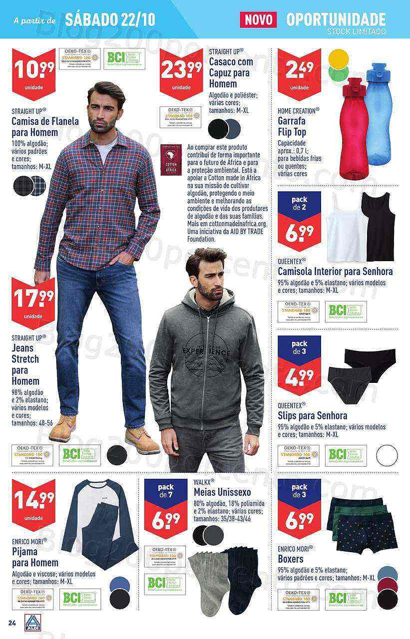 Antevisão Folheto ALDI Promoções de 19 a 25 outubro