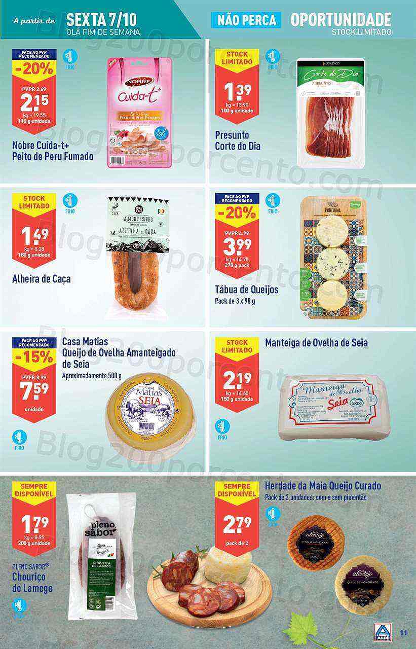 Antevisão Folheto ALDI Promoções de 5 a 11 outubro