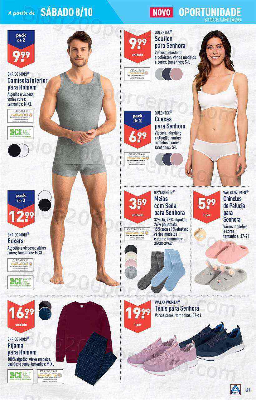Antevisão Folheto ALDI Bazar Promoções a partir de 8 outubro