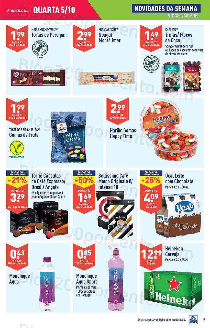 Antevisão Folheto ALDI Promoções de 5 a 11 outubro