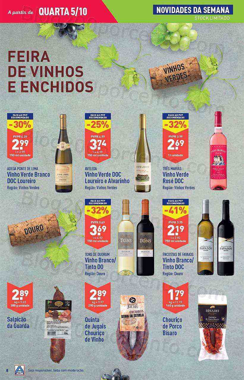 Antevisão Folheto ALDI Promoções de 5 a 11 outubro