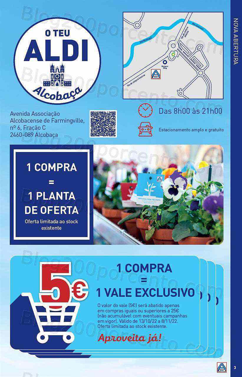 Antevisão Folheto ALDI Aberturas Promoções de 12 outubro a 8 dezembro